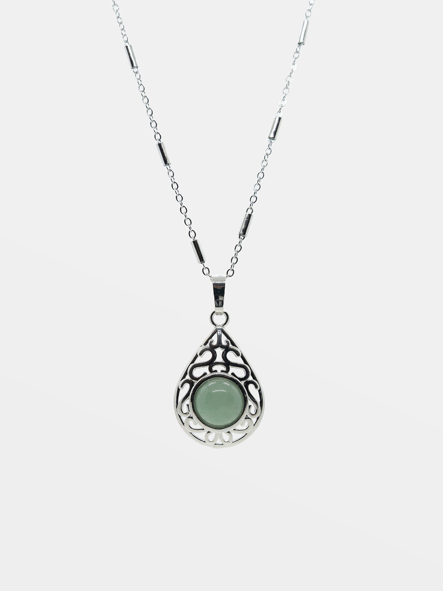 Naszyjnik z awenturynem Epifyllum