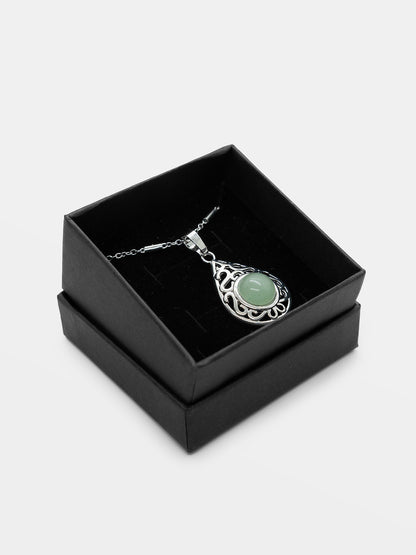 Naszyjnik z awenturynem Epifyllum