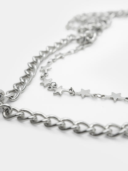 Podwójny naszyjnik z labradorytem Clarimond