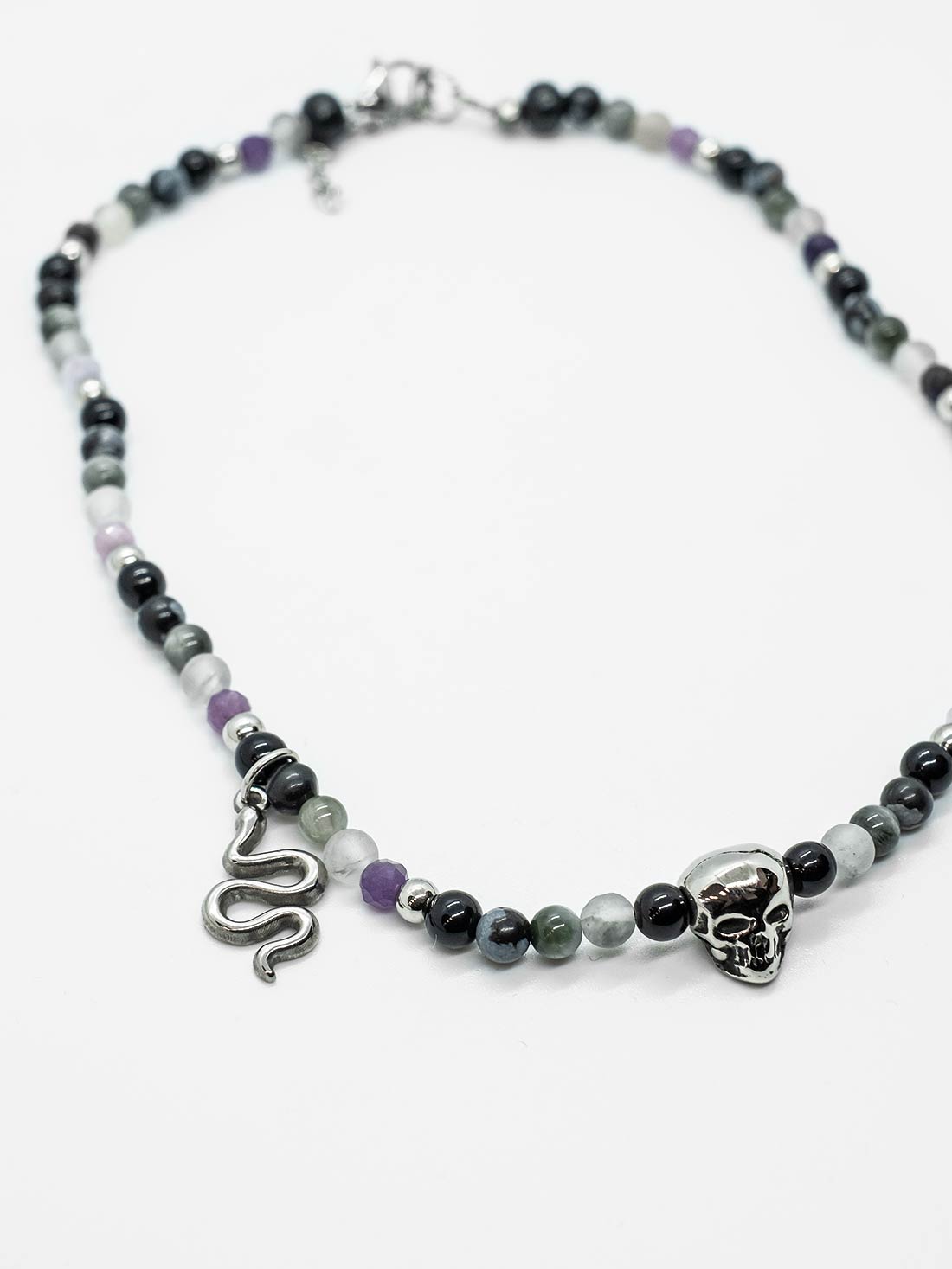 Bonebreaker Natural Stone Choker