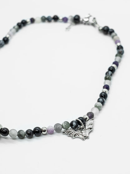 Bonebreaker Natural Stone Choker