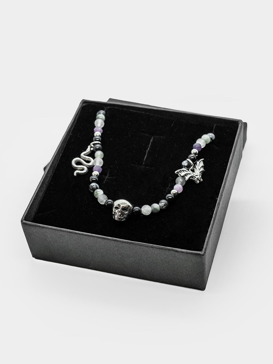 Bonebreaker Natural Stone Choker