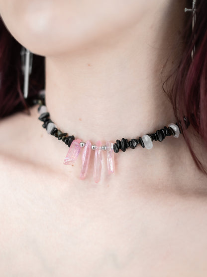 Choker z kamieni naturalnych Edwina