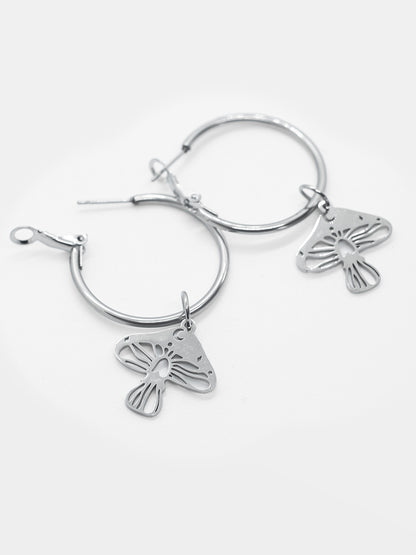 Folk Mushroom Earrings