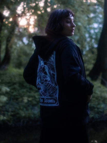 The Lovers Zipped Hoodie