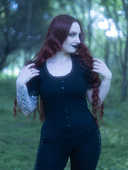 Bluzka z koronką Aurora