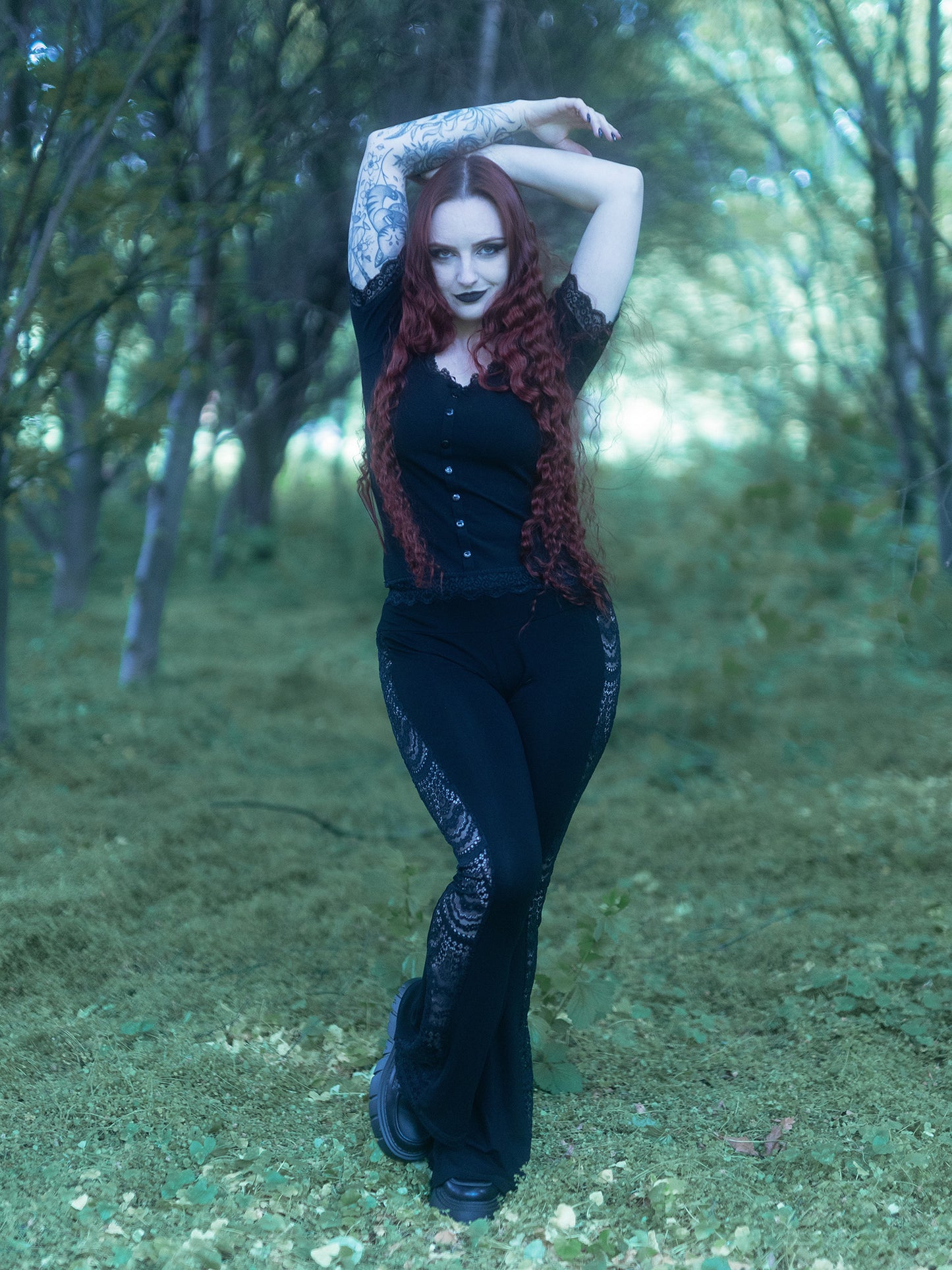 Dzwony z koronką LENZING ™ ECOVERO Sylvaris