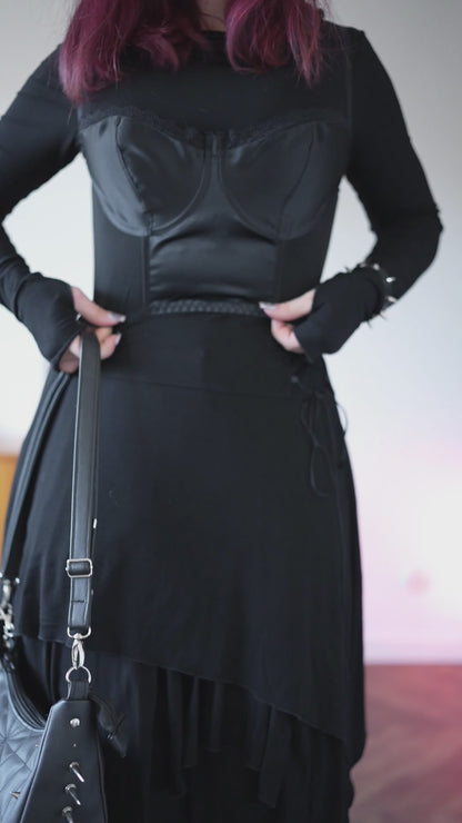 Goddess Satin Corset