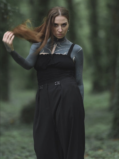 Spodnie z regulowanym stanem Rogue