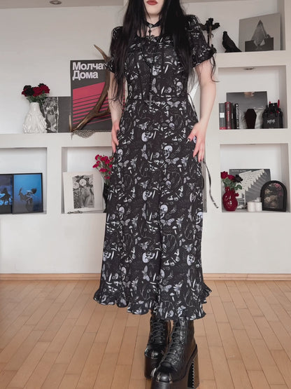 Moonveil Corset Maxi Dress