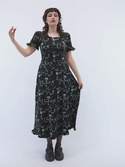 Moonveil Corset Maxi Dress