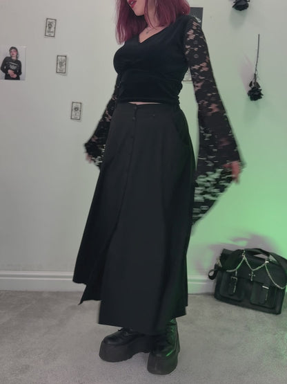 Spódnica maxi na guziki Beatrice