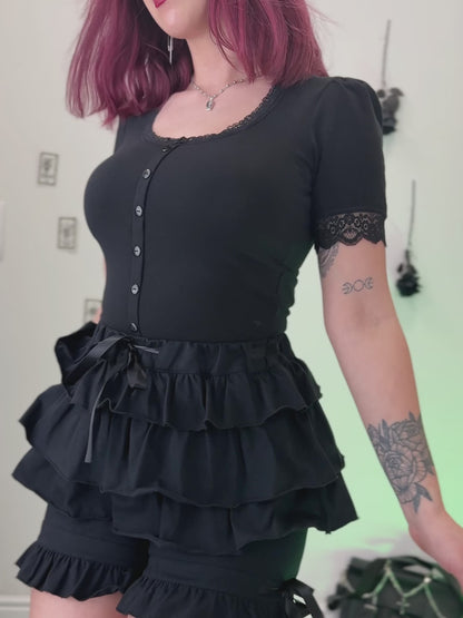 Bluzka z koronką Aurora