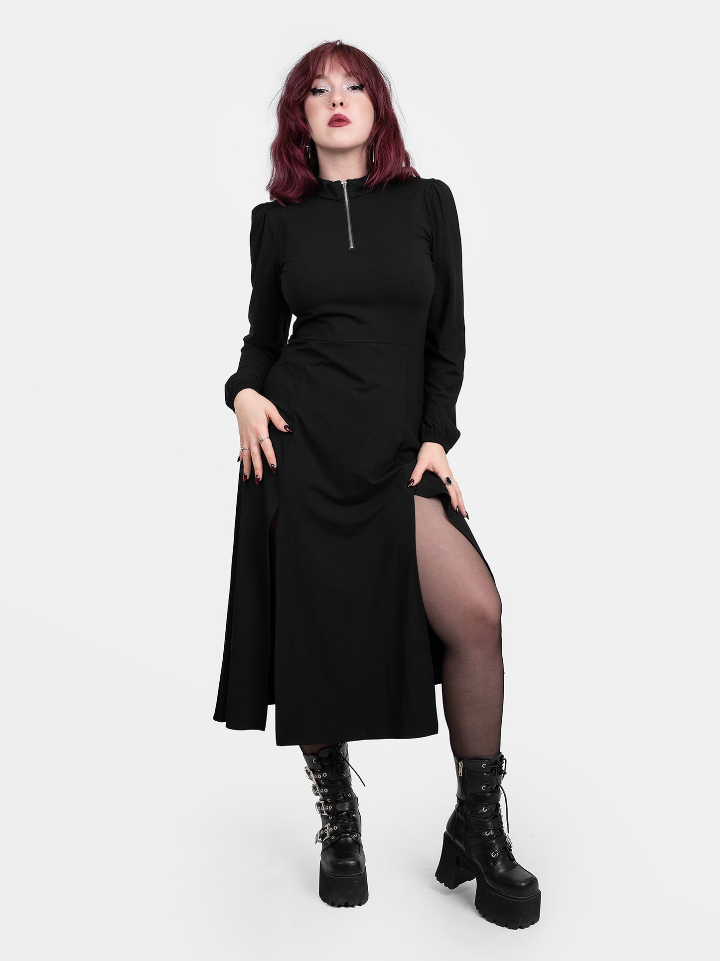 Mitreya turtleneck dress