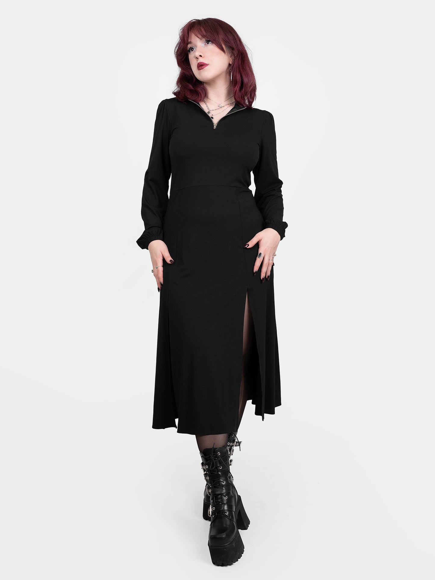 Mitreya turtleneck dress