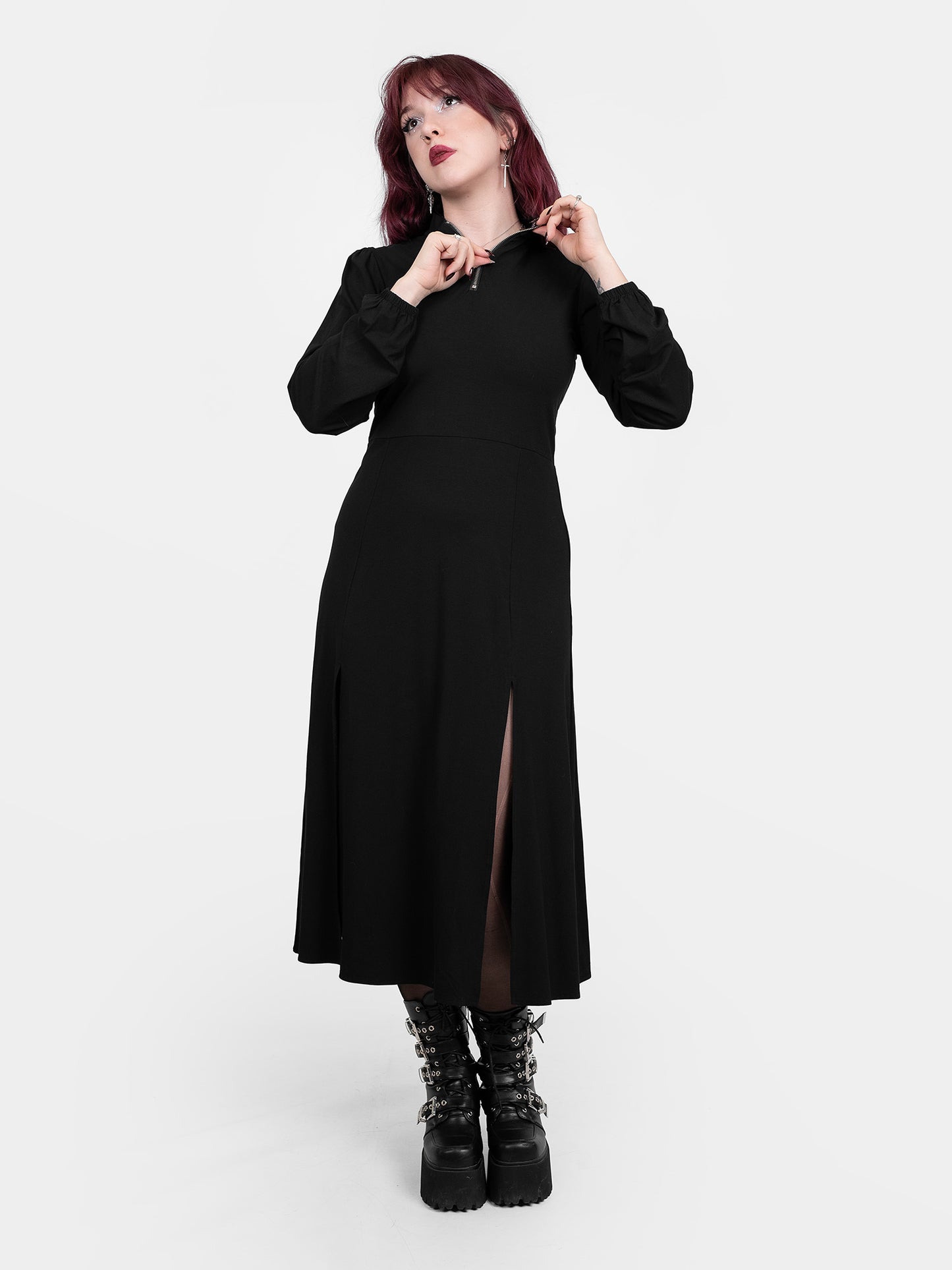Mitreya turtleneck dress