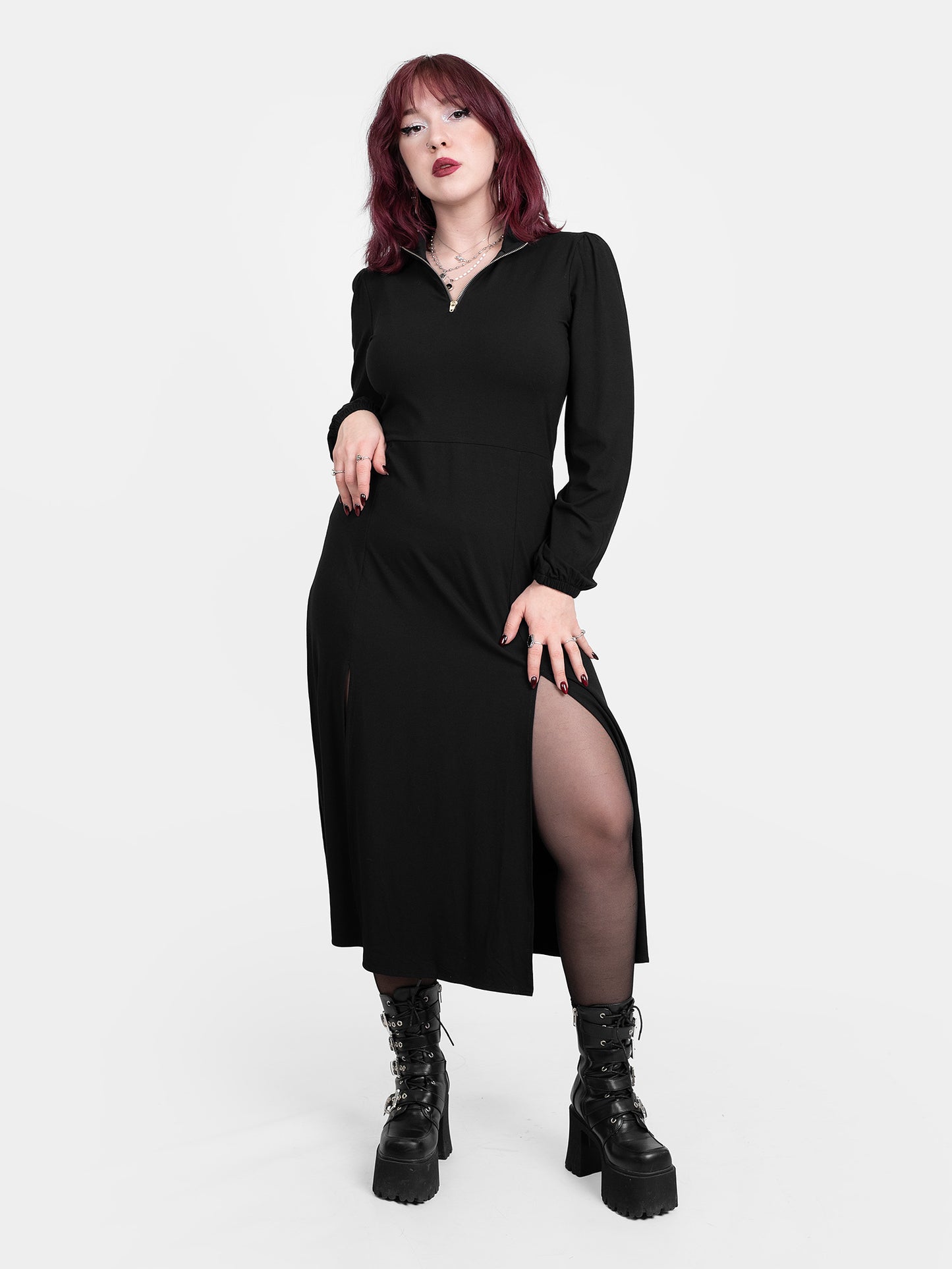 Mitreya turtleneck dress