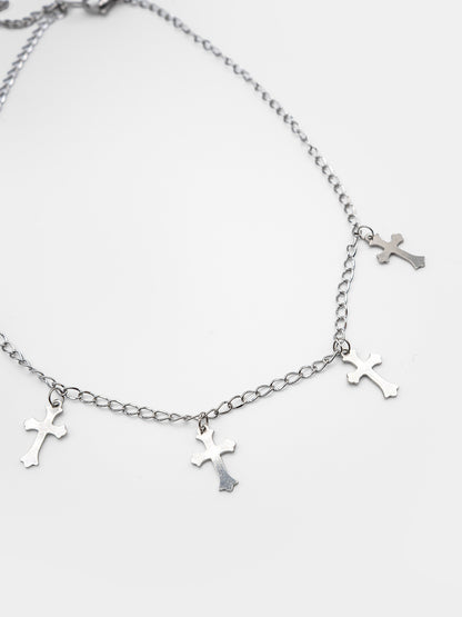 Choker z krzyżami Deadvault