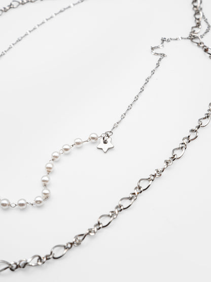 Podwójny choker z gwiazdkami Eventide