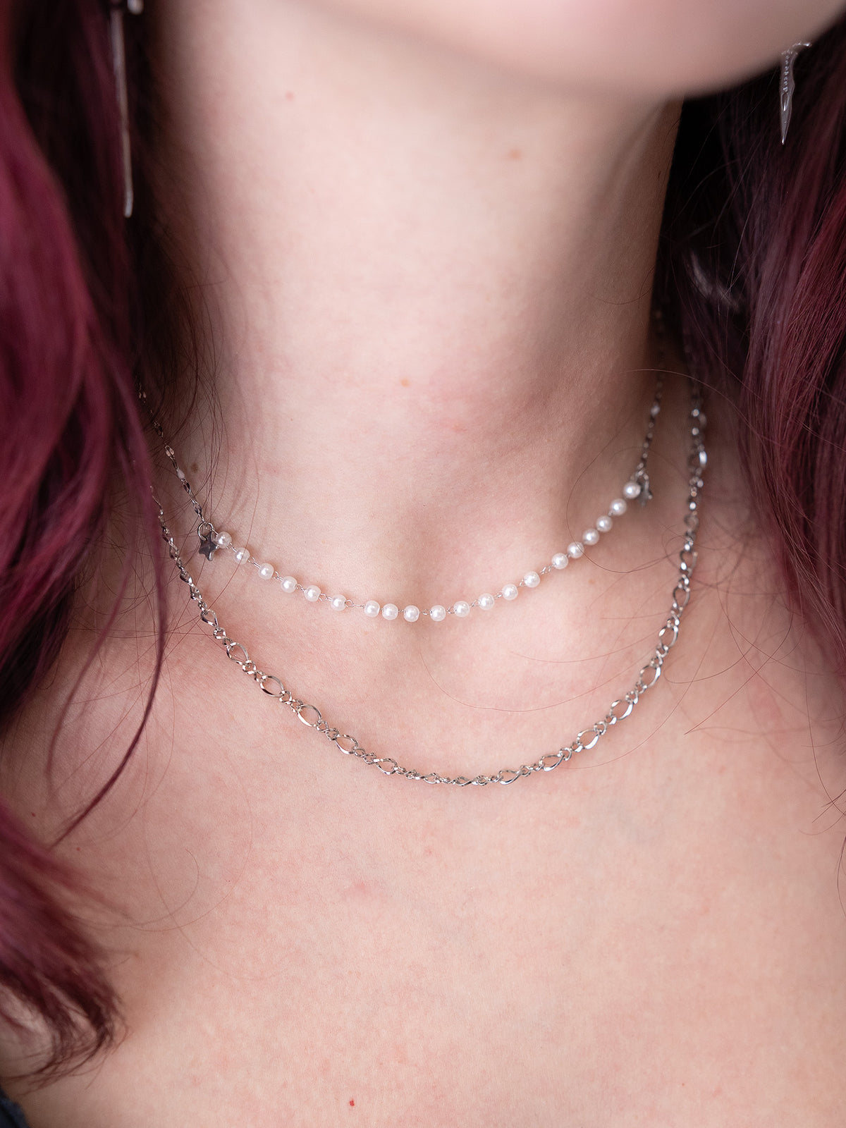 Podwójny choker z gwiazdkami Eventide