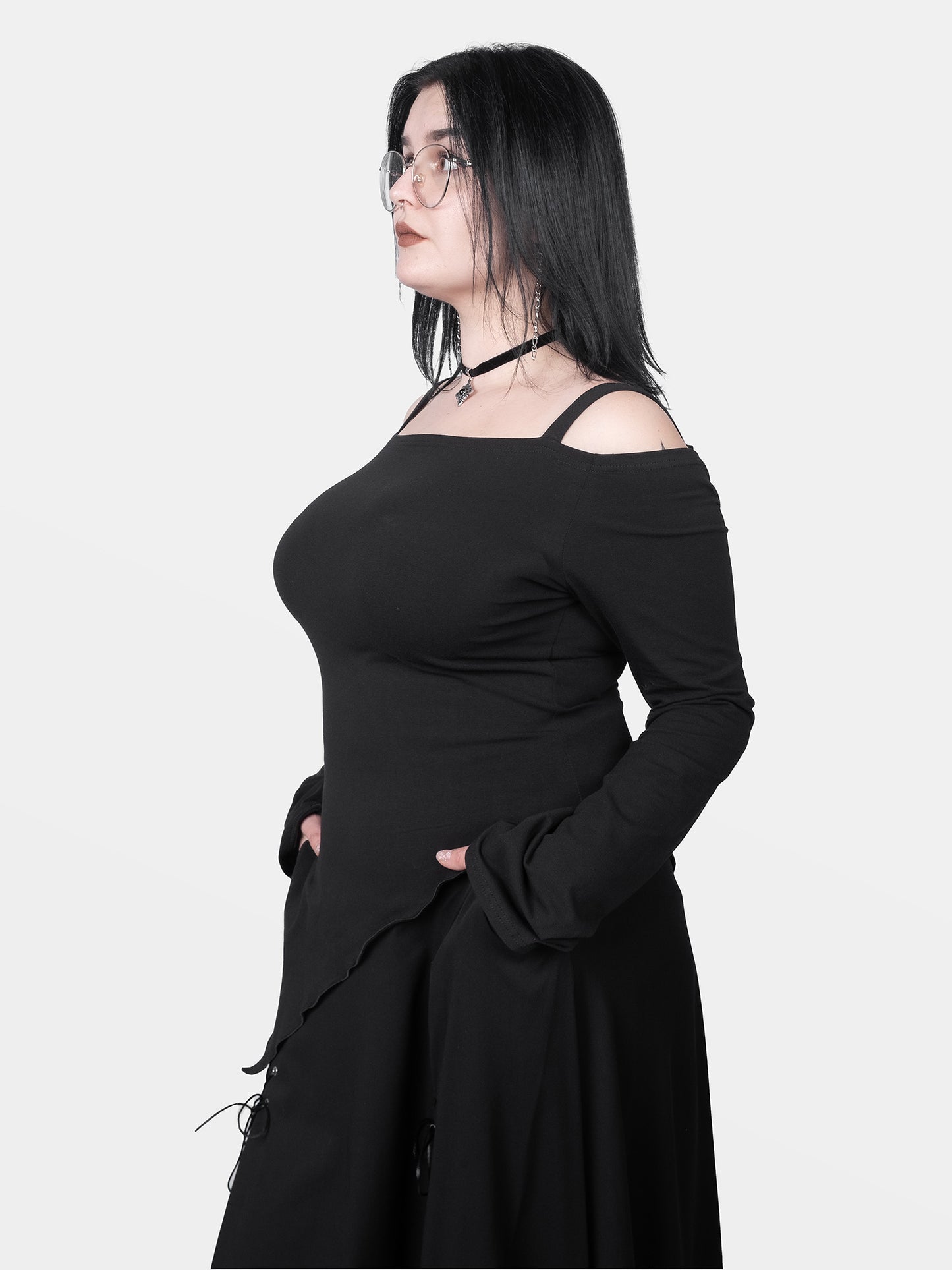 Asymetryczna bluzka Avril