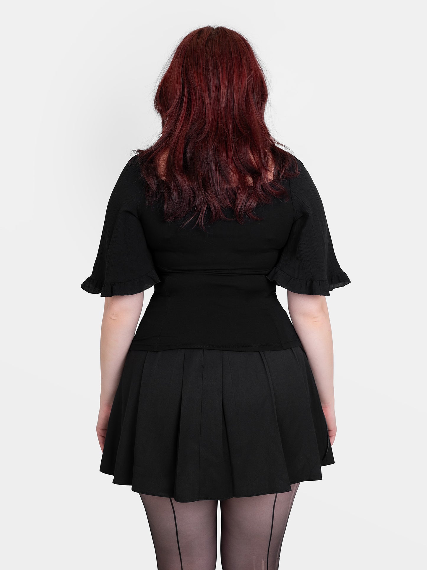 Bluzka z rękawami z kreszu Bellatrix