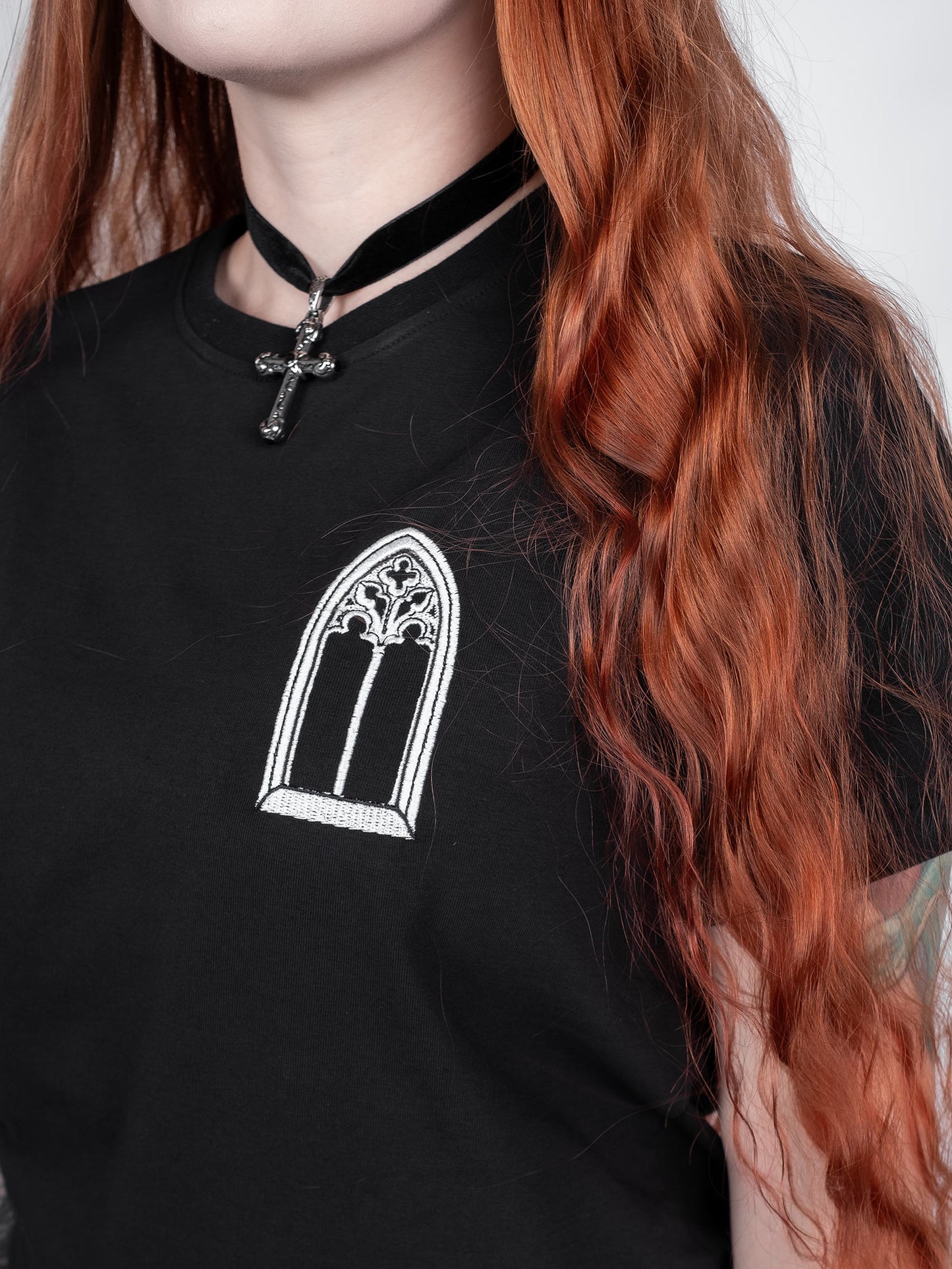 Cathedral Embroidered T-shirt