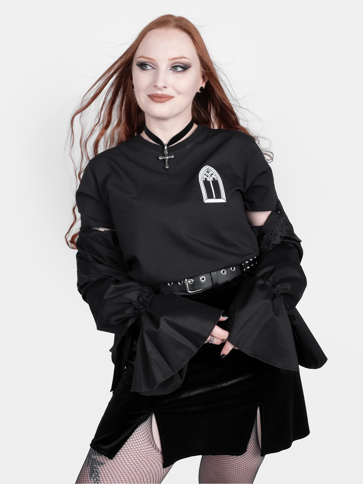 Cathedral Embroidered T-shirt