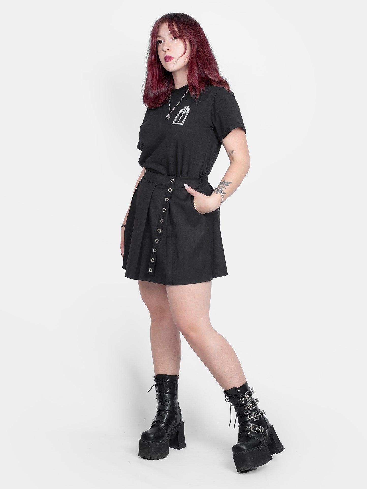 Cathedral Embroidered T-shirt