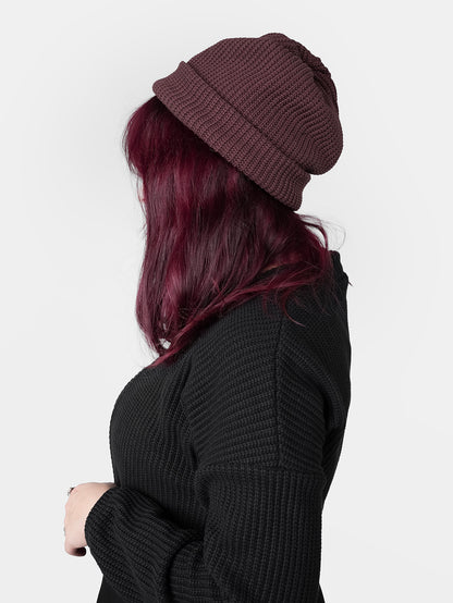 Brown Knitted Beanie