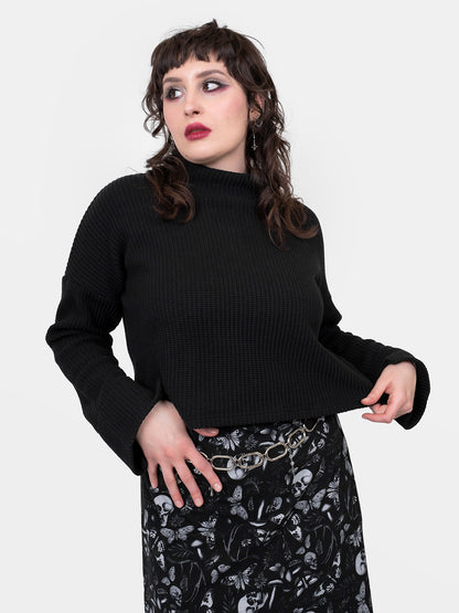 Astrid Cropped Turtleneck 