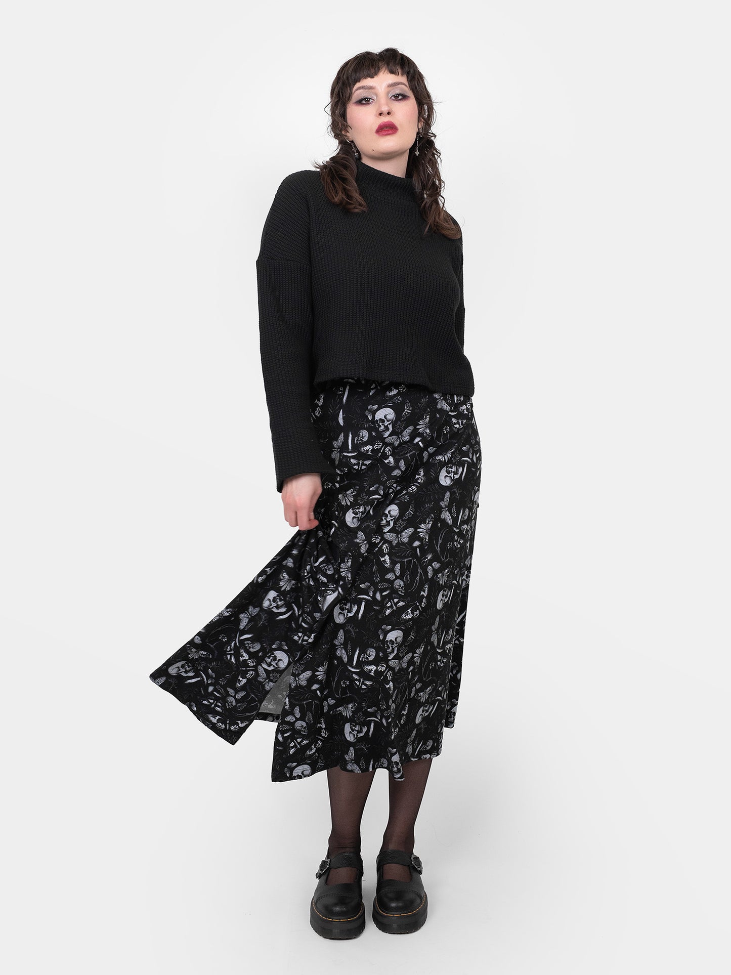 Astrid Cropped Turtleneck 