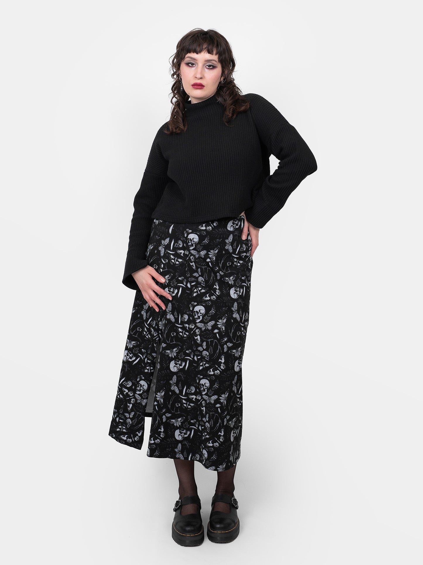Astrid Cropped Turtleneck 
