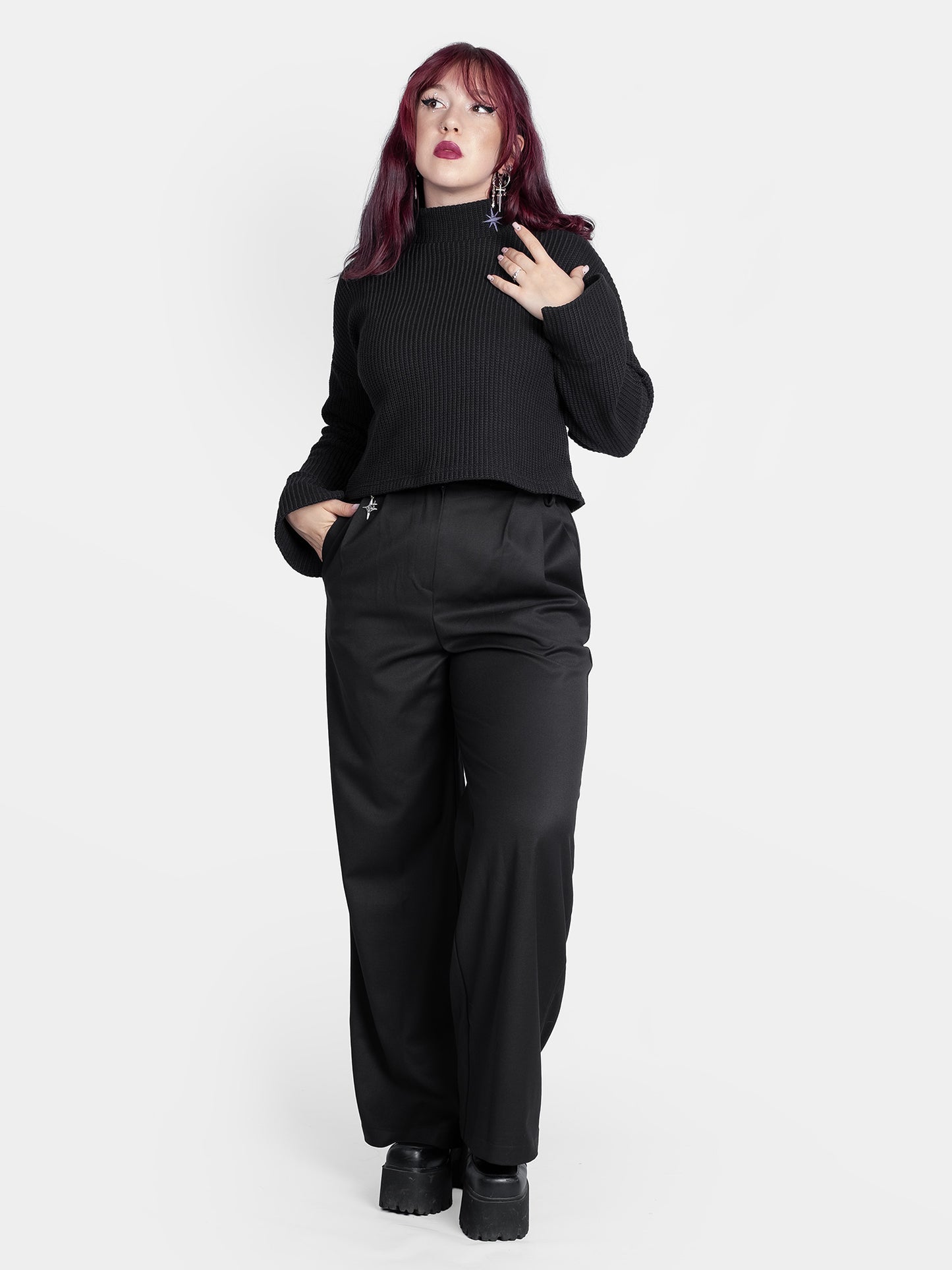 Sweter z golfem Astrid