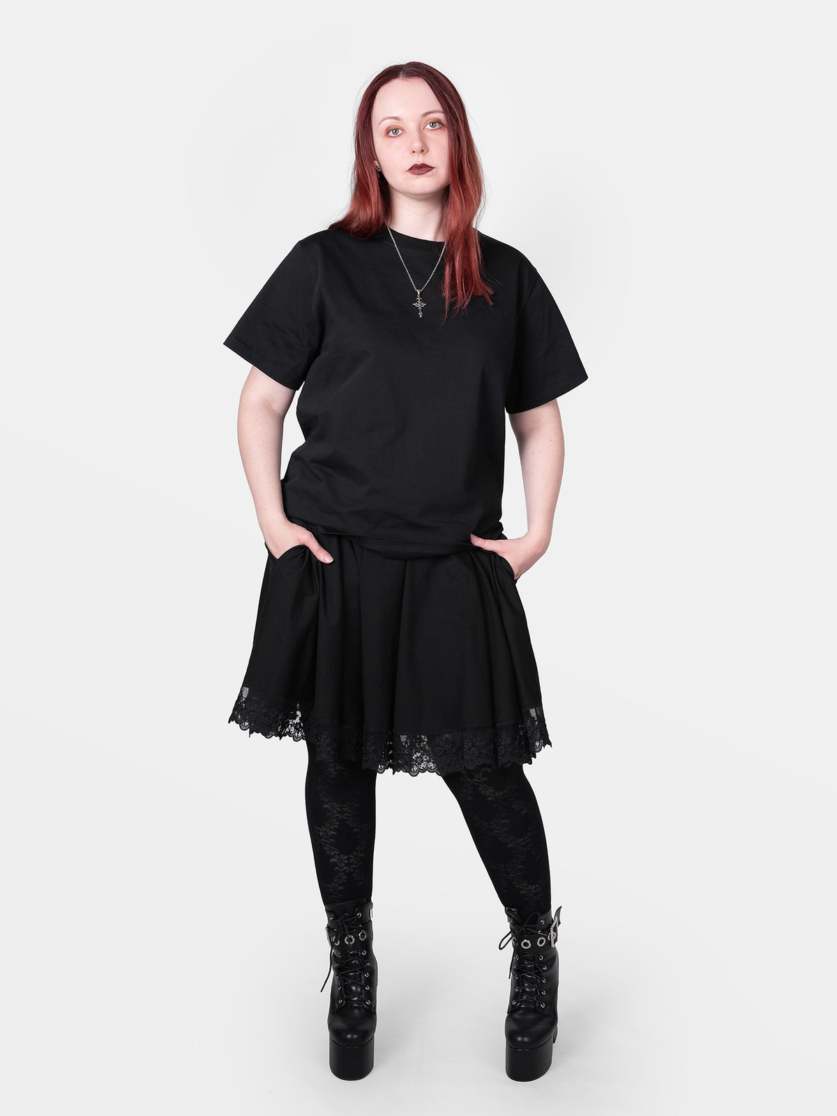 T-shirt z bawełny merceryzowanej Everform