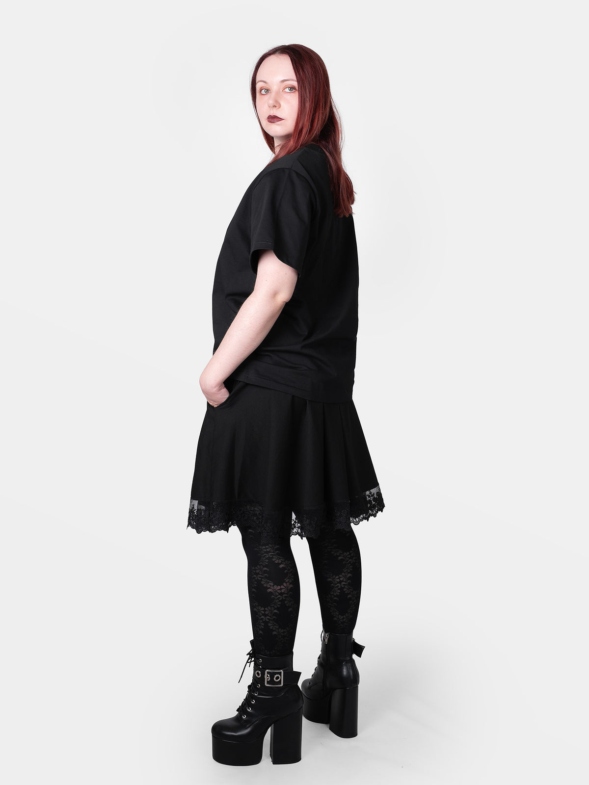 T-shirt z bawełny merceryzowanej Everform