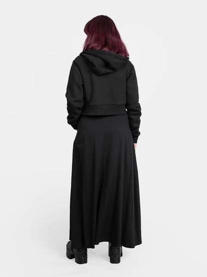 Krótka bluza z haftem Gloom