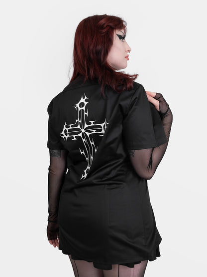 Black shirt with Damnation print
