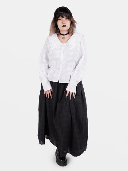 Katharsis Embroidered Maxi Skirt