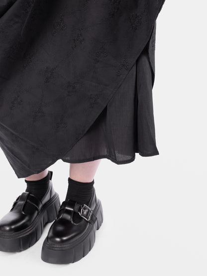 Katharsis Embroidered Maxi Skirt