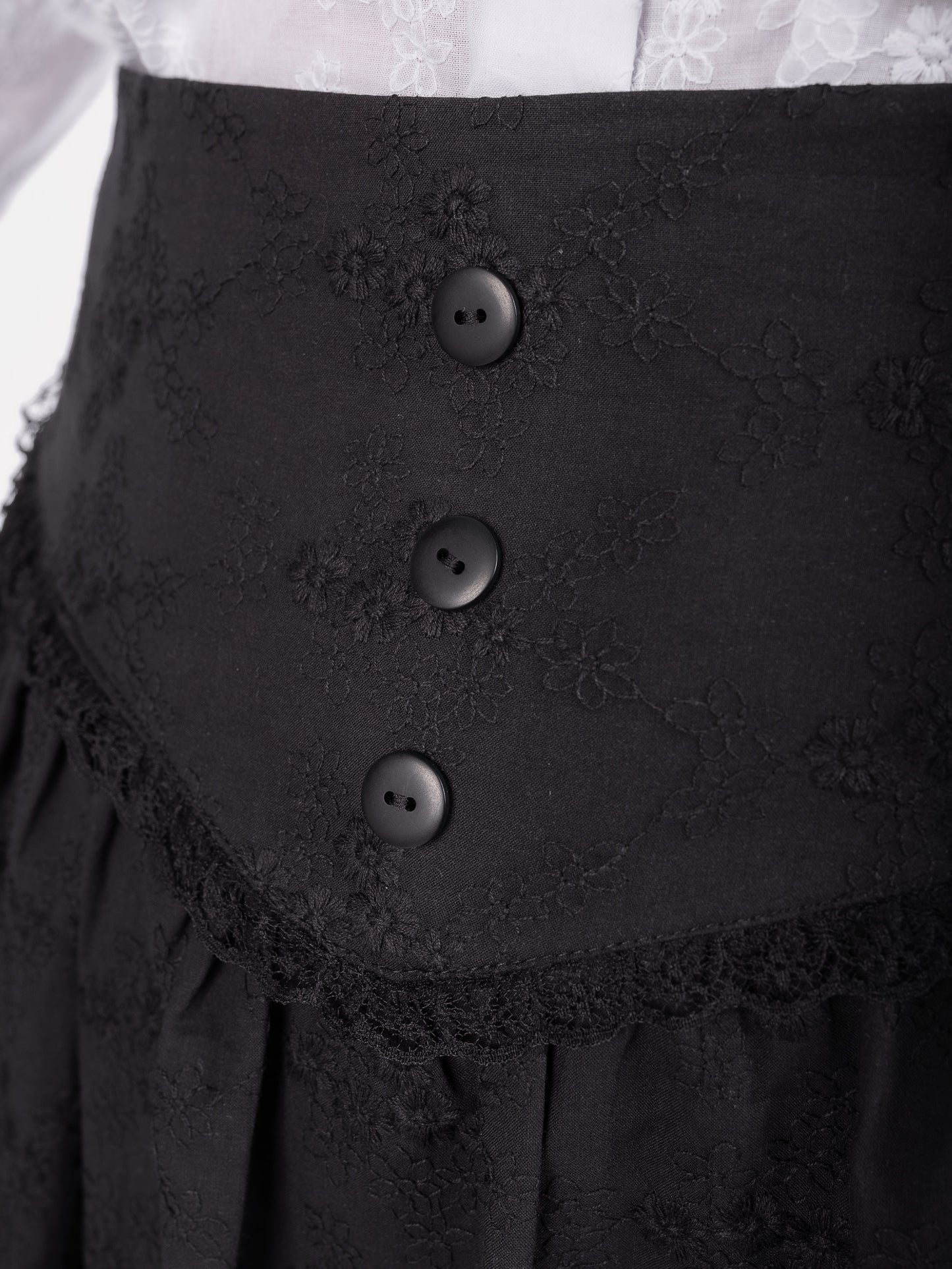 Katharsis Embroidered Maxi Skirt