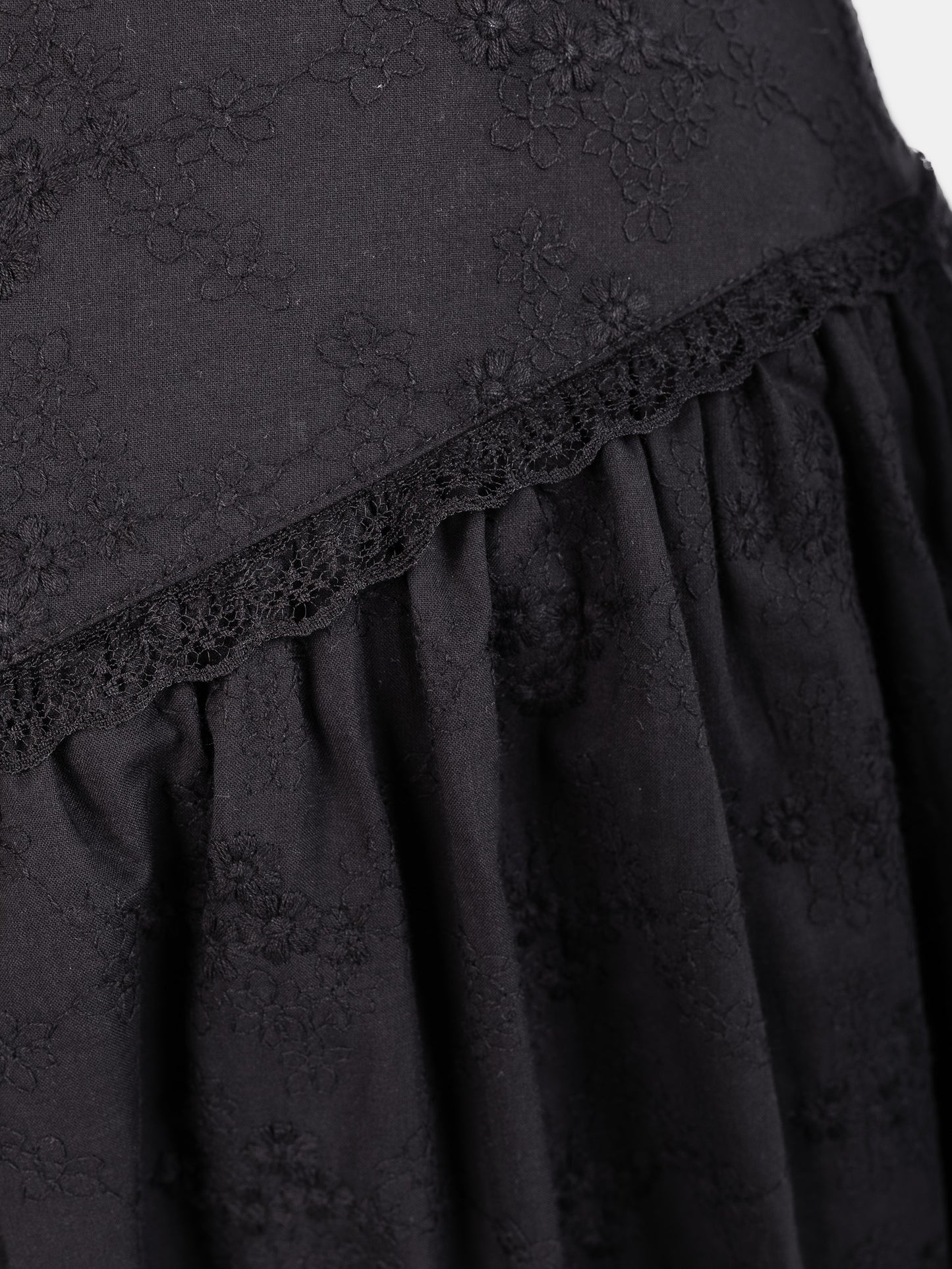 Katharsis Embroidered Maxi Skirt