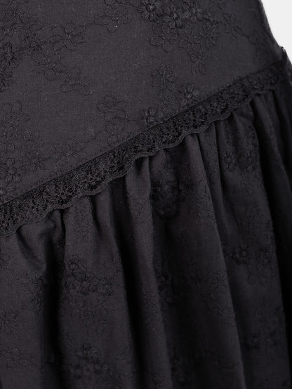 Katharsis Embroidered Maxi Skirt