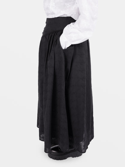 Katharsis Embroidered Maxi Skirt
