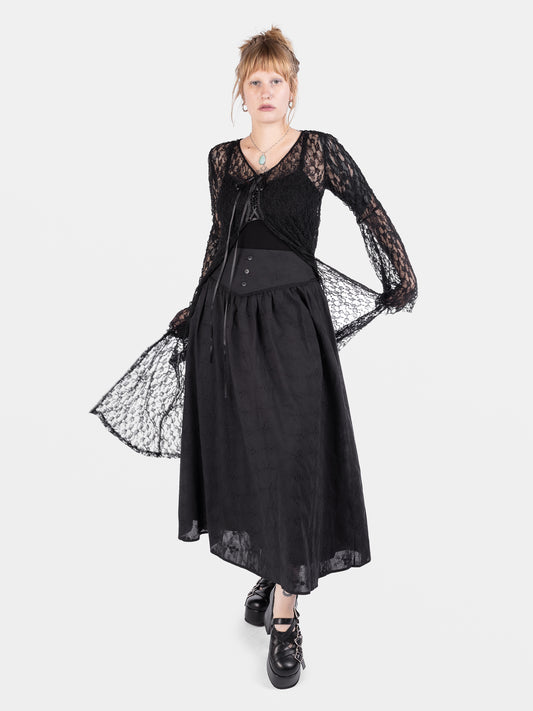 Katharsis Embroidered Maxi Skirt