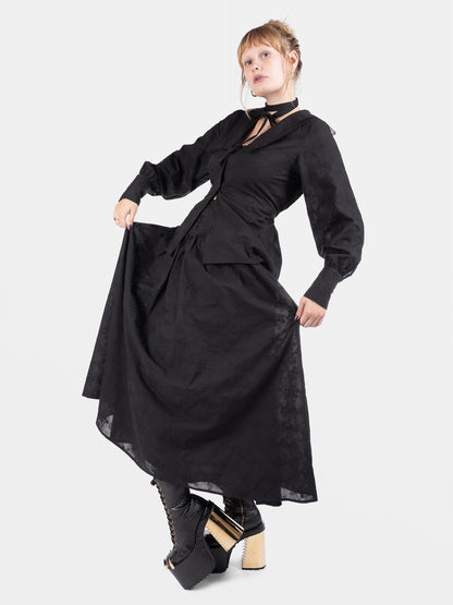 Katharsis Embroidered Maxi Skirt