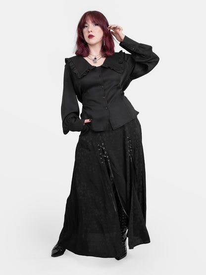 Koszula z dużym kołnierzem Rosaria