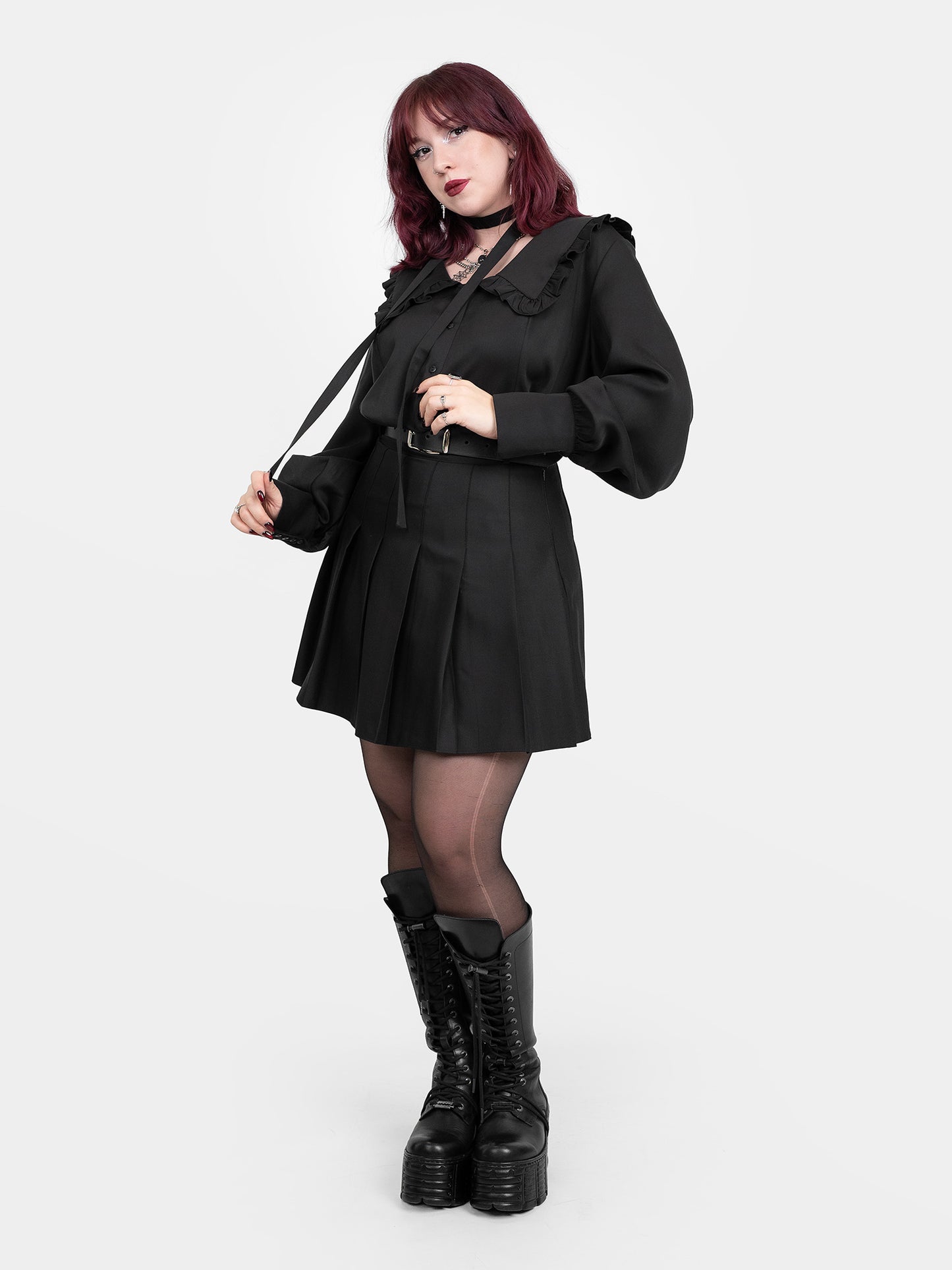 Koszula z dużym kołnierzem Rosaria