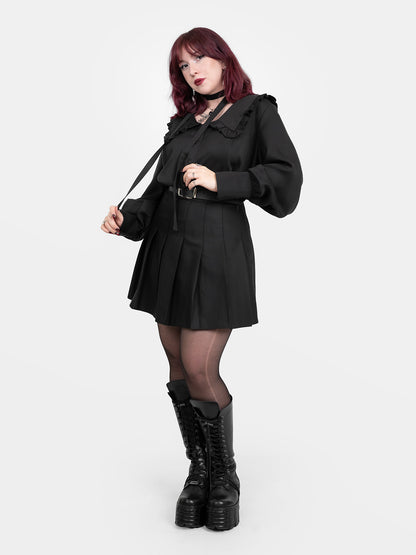 Koszula z dużym kołnierzem Rosaria