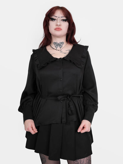 Koszula z dużym kołnierzem Rosaria